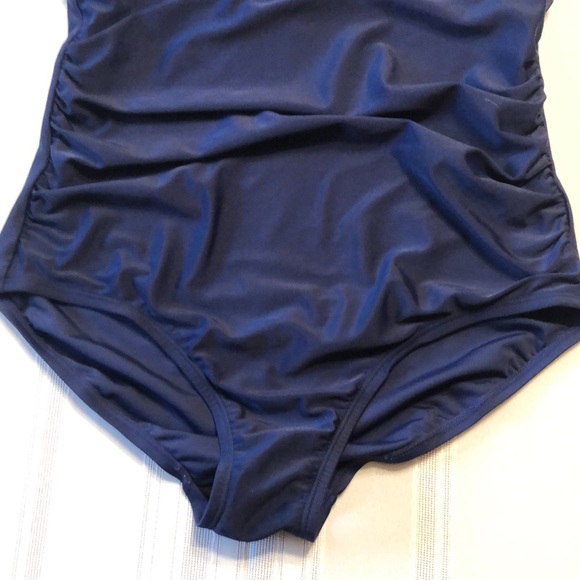 Kona Sol medium navy swimsuit - Picture 2 of 7